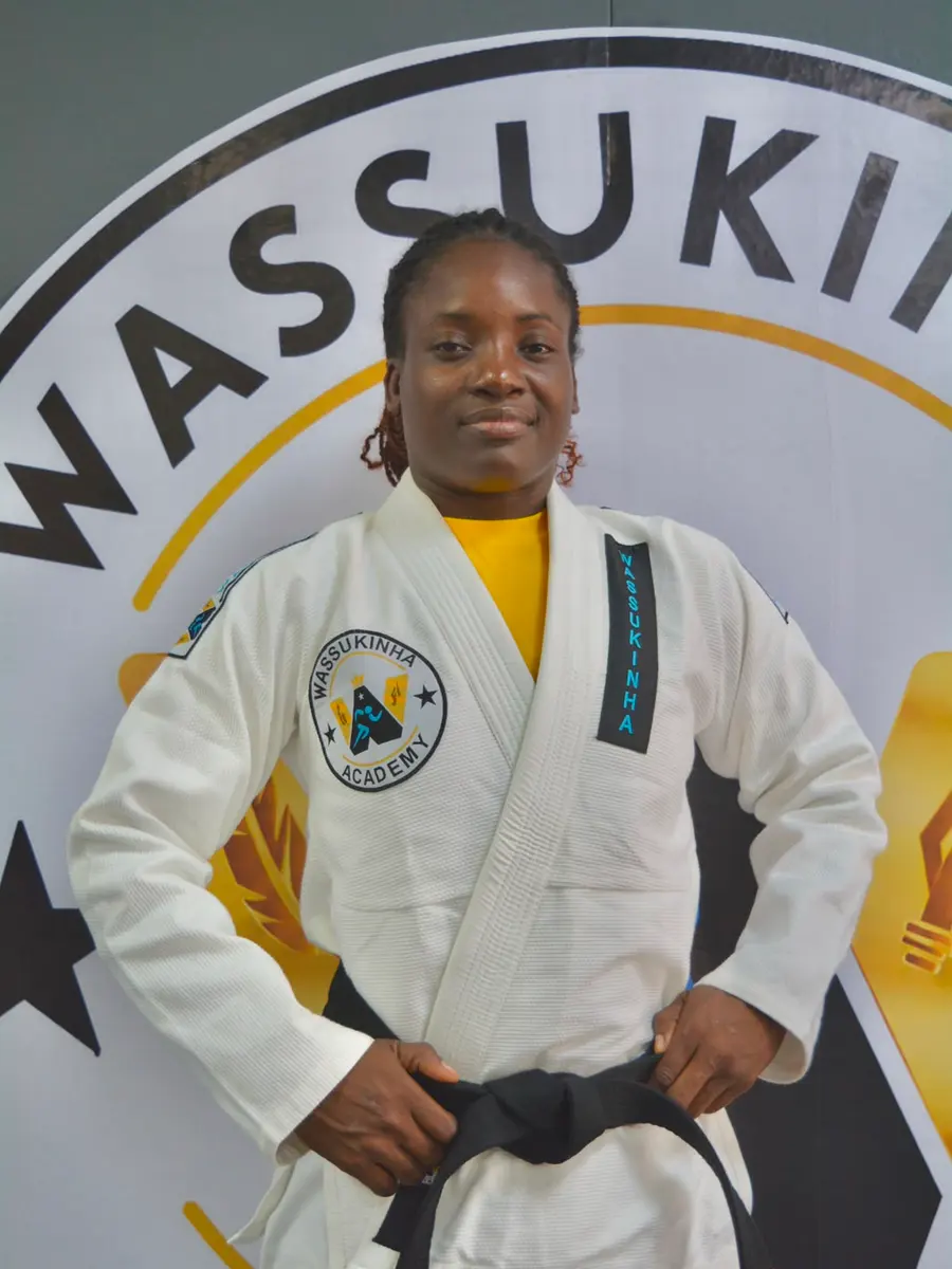 Diassonema Neidy Coriata Mucungui, professora de Judo, de faixa preta